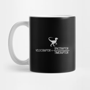 Velociraptor Formula – Funny Science Mug